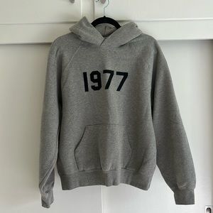 ESSENTIALS Fear of God 1977 grey hooded sweater